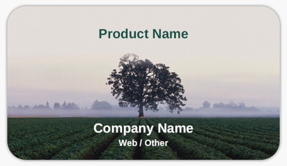 Design Preview for Design Gallery: Agriculture & Farming Product Labels on Sheets, Rounded Rectangle 8.7 x 4.9 cm