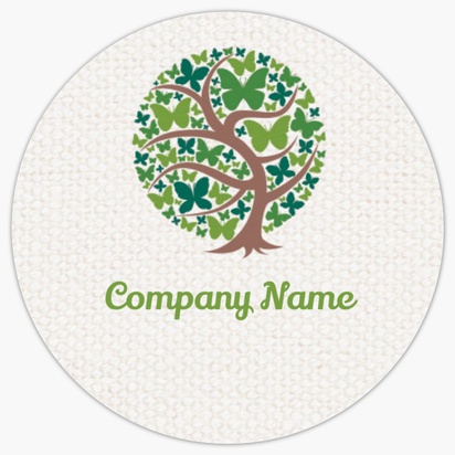 Design Preview for Design Gallery: Community Living Product Labels on Sheets, Circle 3.8 x 3.8 cm