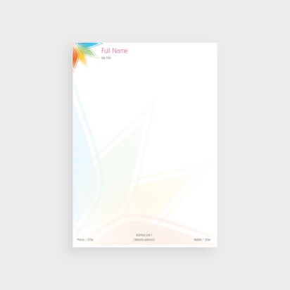 Design Preview for Design Gallery: Patterns & Textures Bulk Letterheads
