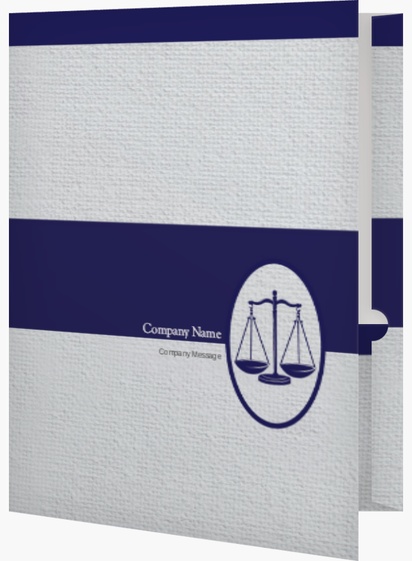 Design Preview for Law, Public Safety & Politics Custom Presentation Folders Templates, 9.5" x 12"