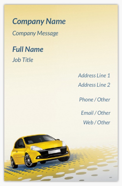Design Preview for Design Gallery: Petrol Stations Ultra-Thick Business Cards, Standard (85 x 55 mm)
