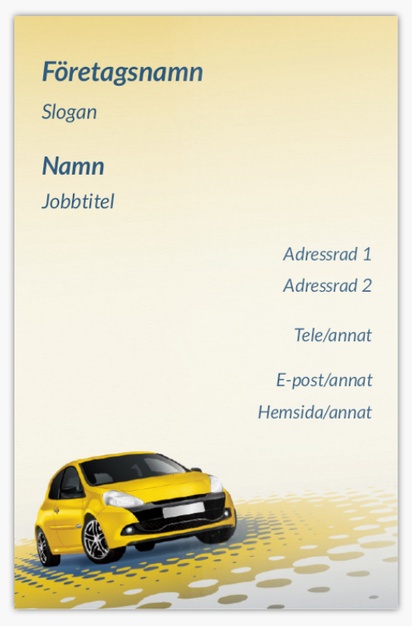 Förhandsgranskning av design för Designgalleri: Bensinstation Extratjocka visitkort, Standard (85 x 55 mm)