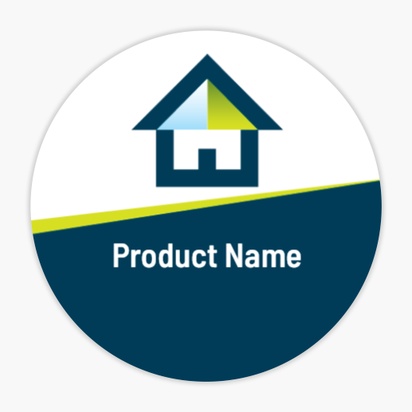 Design Preview for Design Gallery: Finance & Insurance Product & Packaging Labels, Circle 1.5"  3.8 x 3.8 cm 