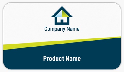 Design Preview for Design Gallery: Loan Officer Product Labels on Sheets, Rounded Rectangle 8.7 x 4.9 cm