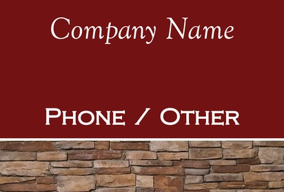 Design Preview for Design Gallery: Masonry & Bricklaying Corflute Signs, 457 x 686 mm