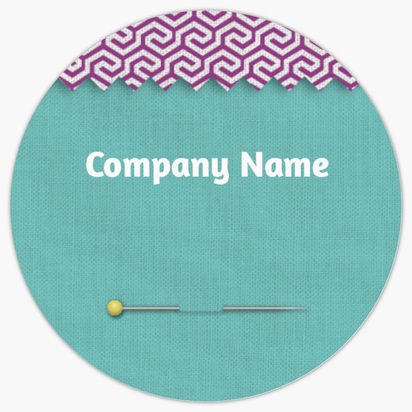 Design Preview for Design Gallery: Crafts Product Labels on Sheets, Circle 3.8 x 3.8 cm