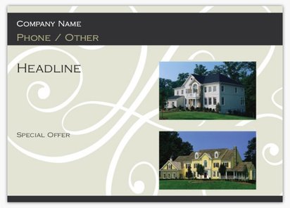Design Preview for Mortgages & Loans Postcards Templates, 5" x 7"