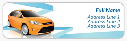 Design Preview for Design Gallery: Automotive & Transportation Return Address Labels