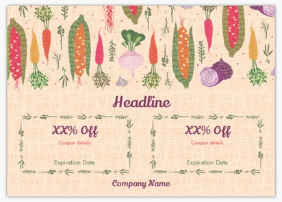 Design Preview for Agriculture & Farming Postcards Templates, 5" x 7"