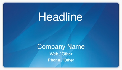 Design Preview for Design Gallery: Information & Technology Business Card Stickers