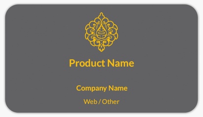 Design Preview for Design Gallery: Furniture & Home Goods Product Labels on Sheets, Rounded Rectangle 8.7 x 4.9 cm