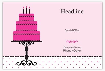 Design Preview for Birthday Postcards Templates, 4" x 6"