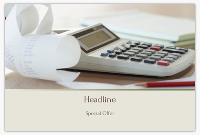 A certified public accountant tax preparation white gray design