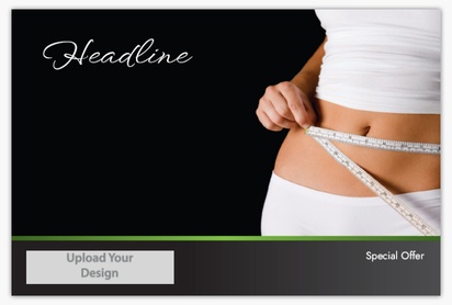 Design Preview for Weight Loss Consultant Postcards Templates, 4" x 6"