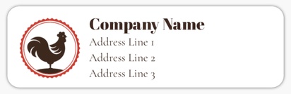 Design Preview for Templates for Agriculture & Farming Return Address Labels 