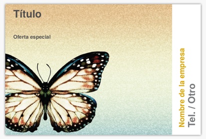 Un mariposas papilones diseño crema marrón para Animales