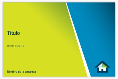 Un compañía hipotecaria hipoteční společnosti diseño amarillo azul para Moderno y sencillo