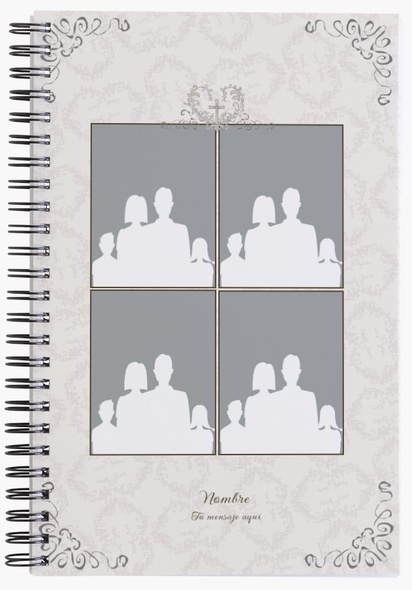 Un insignia formal diseño marrón blanco para Elegante con 4 imágenes