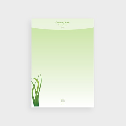 Design Preview for Design Gallery: Environmental Bulk Letterheads