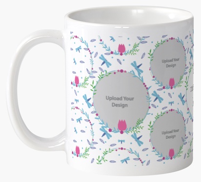 Design Preview for Design Gallery: Gift & Party Shops Personalised Mugs, 325 ml  Wrap-around