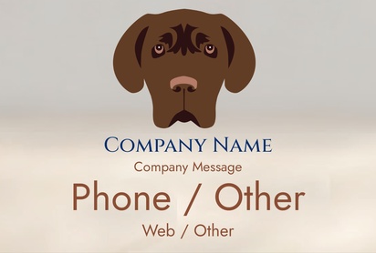 Design Preview for Design Gallery: Animals Corflute Signs, 457 x 686 mm