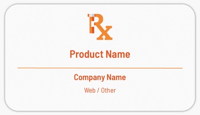 Design Preview for Product & Packaging Labels Designs: Bottles Labels, Rounded Rectangle  8.7 x 4.9 cm 
