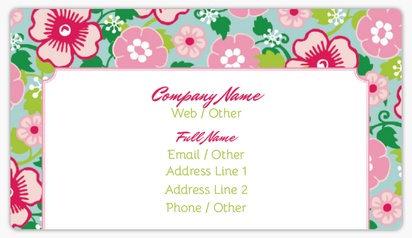 Design Preview for Templates for Gift & Party Shops Name Card Stickers 