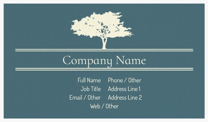 Design Preview for Design Gallery: Insurance Natural Textured Business Cards
