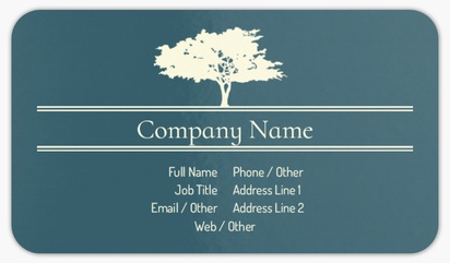 Design Preview for Design Gallery: Insurance Rounded Corner Business Cards, Standard (3.5" x 2")