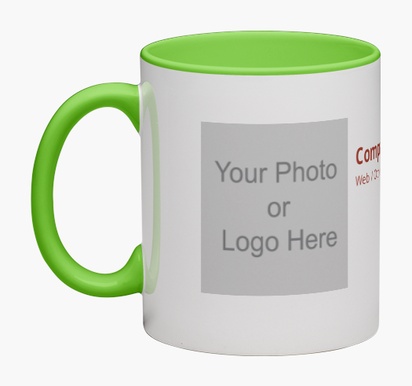Design Preview for Design Gallery: Business Services Personalised Mugs, Wrap-around