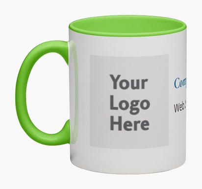 Design Preview for Templates for Business Services Personalised Mugs , Wrap-around