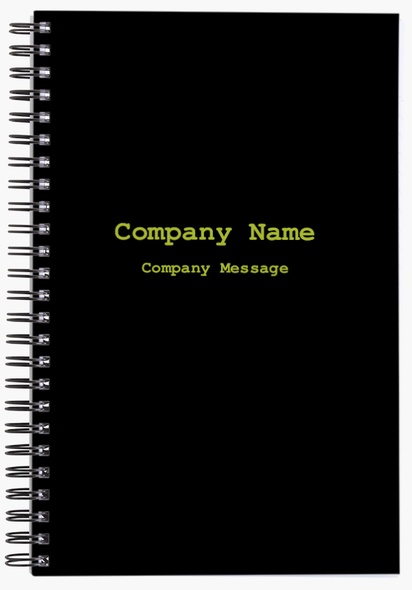 Design Preview for Design Gallery: Finance & Insurance Notebooks