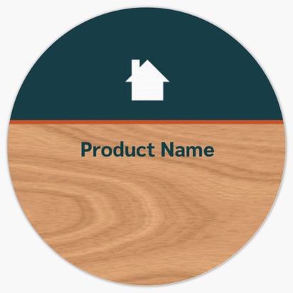 Design Preview for Design Gallery: Estate Development Product Labels on Sheets, Circle 3.8 x 3.8 cm