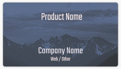 Design Preview for Design Gallery: Health & Wellness Product Labels, 8.7 x 4.9 cm Rounded Rectangle