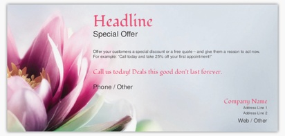 Design Preview for Design Gallery: Beauty & Spa Flyers & Leaflets,  No Fold/Flyer DL (99 x 210 mm)