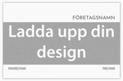 Förhandsgranskning av design för Designgalleri: Konservativt Visitkort med återvunnet matt papper, Standard (85 x 55 mm)