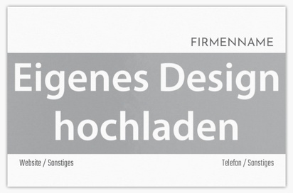 Designvorschau für Designgalerie: Extradicke Visitenkarten Dezent, Standard (85 x 55 mm)