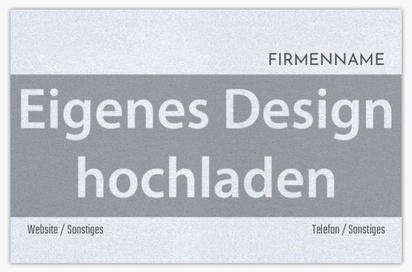 Designvorschau für Designgalerie: Perlglanz-Visitenkarten Bau, Reparatur & Renovierung