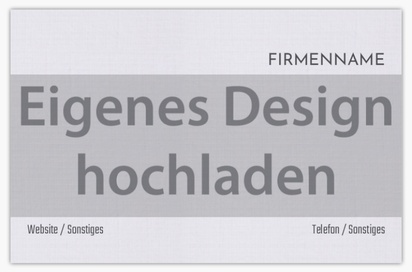Designvorschau für Designgalerie: Leinen-Visitenkarten Dezent