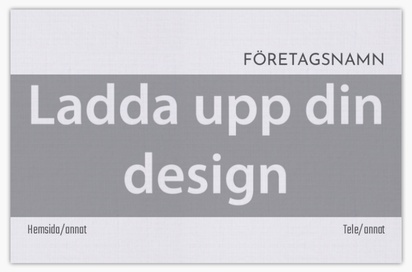 Förhandsgranskning av design för Designgalleri: Visitkort med linneyta