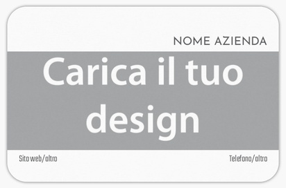 Anteprima design per Galleria di design: biglietti da visita con angoli arrotondati, Arrotondati Standard (85 x 55 mm)