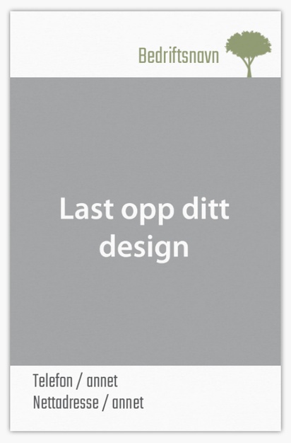 Forhåndsvisning av design for Designgalleri: Hage og hageanlegg Standard visittkort, Standard (85 x 55 mm)