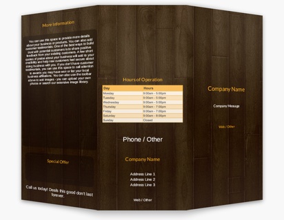 Design Preview for Design Gallery: Flooring & Tiling Custom Brochures, 8.5" x 11" Tri-fold