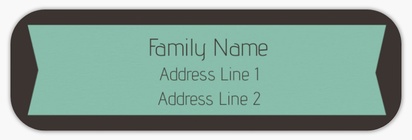 Design Preview for Design Gallery: Return Address Labels