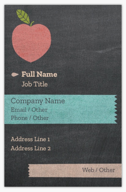 Design Preview for Design Gallery: Nursery Schools Pearl Business Cards