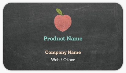Design Preview for Design Gallery: Nursery Schools Product Labels on Sheets, Rounded Rectangle 8.7 x 4.9 cm