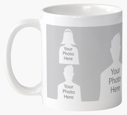 Design Preview for Design Gallery: Traditional & Classic Personalised Mugs, 325 ml  Wrap-around