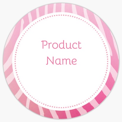 Design Preview for Design Gallery: Modern & Simple Product Labels, 3.8 x 3.8 cm Circle