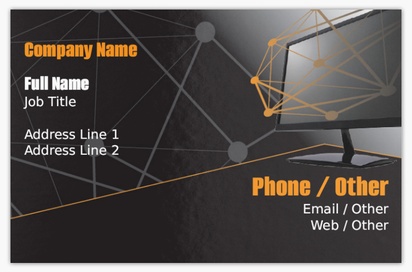 Design Preview for Design Gallery: Blogging Ultra-Thick Business Cards, Standard (85 x 55 mm)