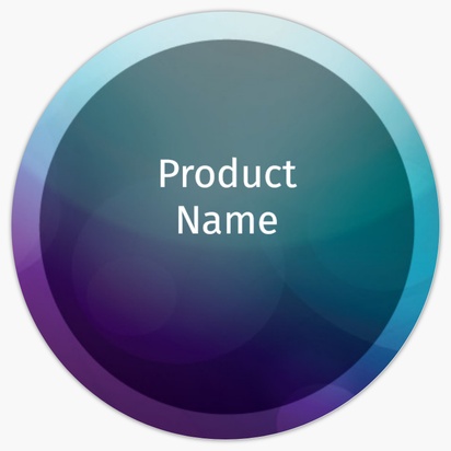 Design Preview for Templates for Information & Technology Product Labels , 3.8 x 3.8 cm Circle
